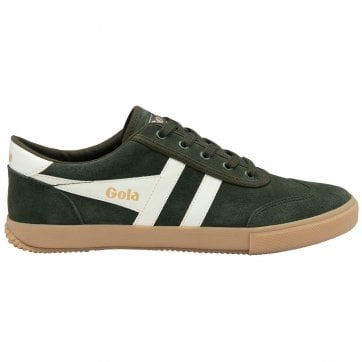 Men's Badminton Suede Plimsoll Sneakers