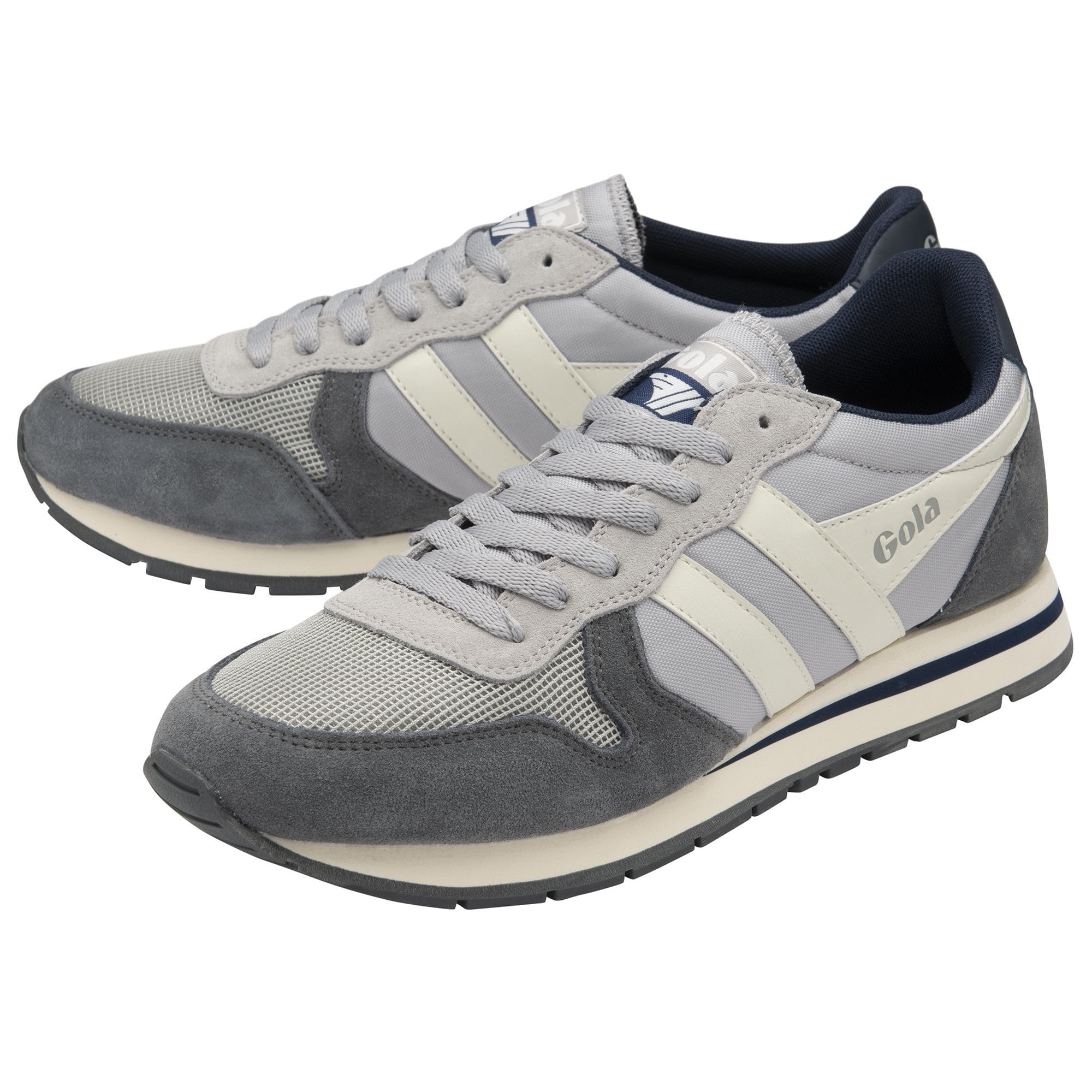Buy Gola Daytona sneakers in light grey/storm/white online  display picture 3