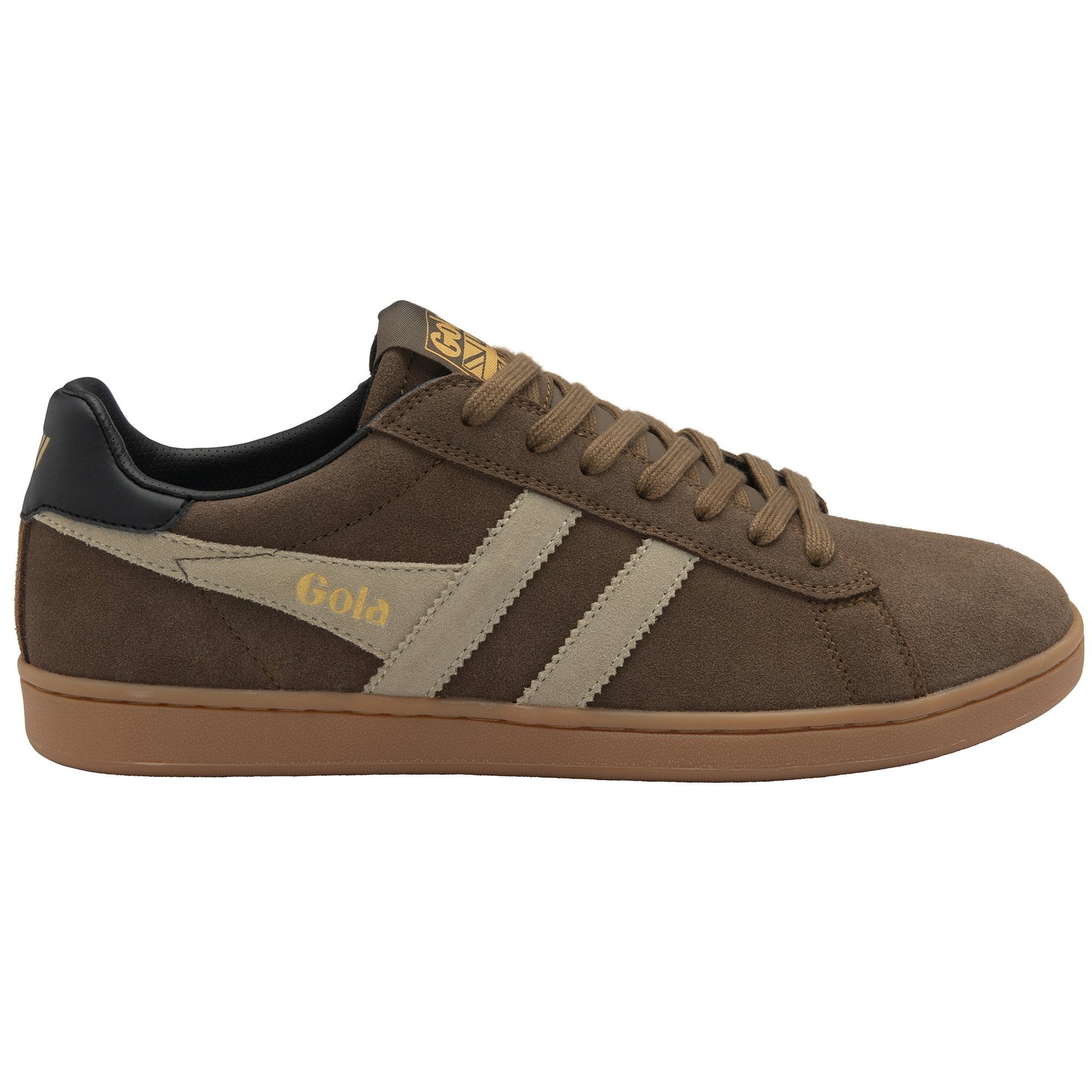 Gola Classics Men\'s Equipe II Suede Sneakers Size 12 Buy Gola Mens Equipe II otter/bone sneakers online from www  main image 3