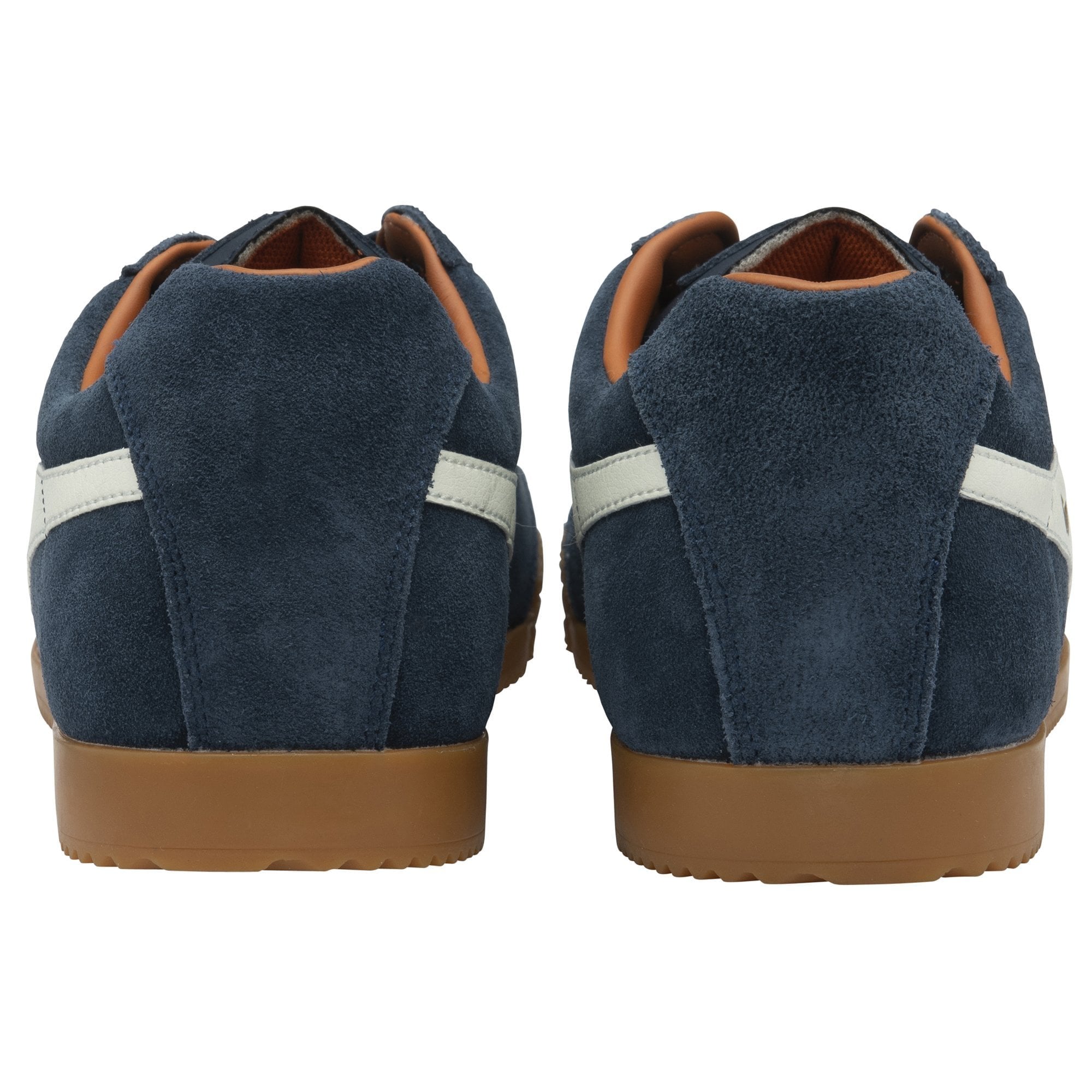 Buy Gola mens Harrier navy/off white/orange sneakers online 