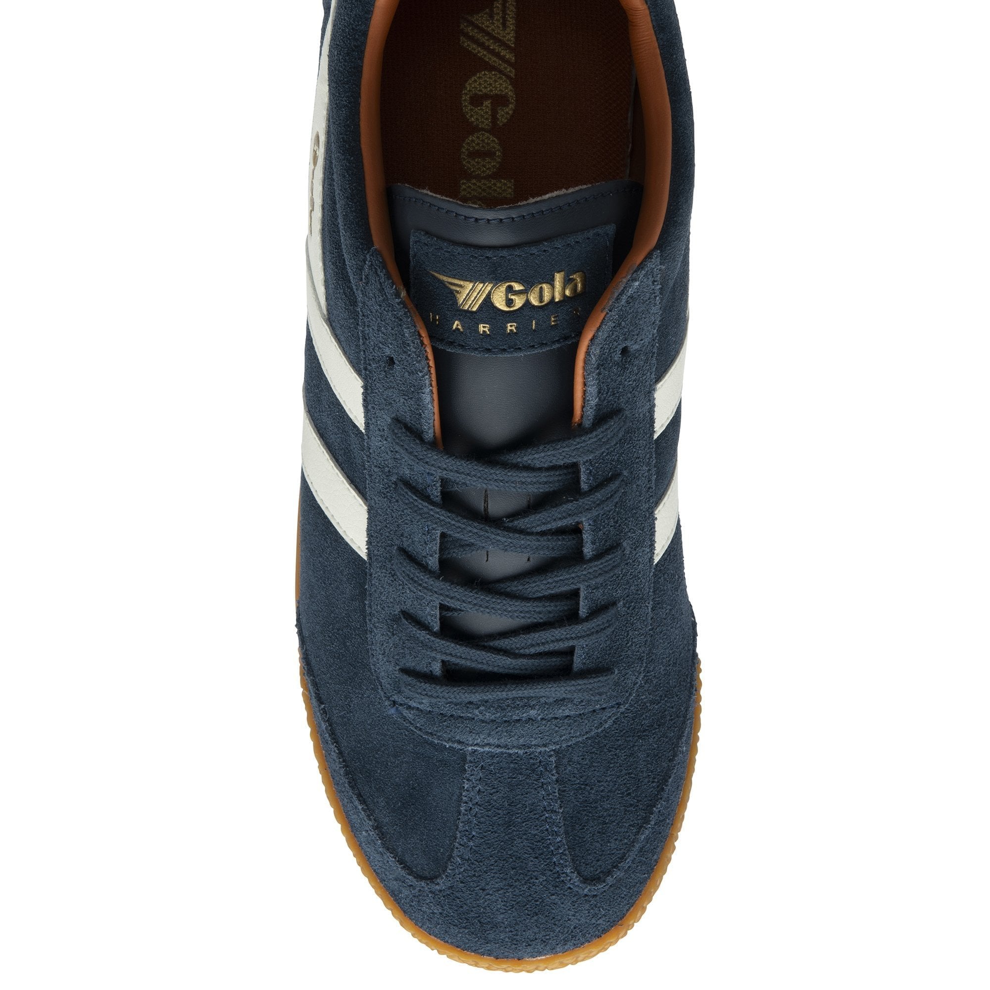Gola Classics Harrier Low Pro 1968 Retro Mens Sneaker Navy White Sz 11.5 Gola Classics Harrier In Navy White Low Pro Retro 1968  main image 3