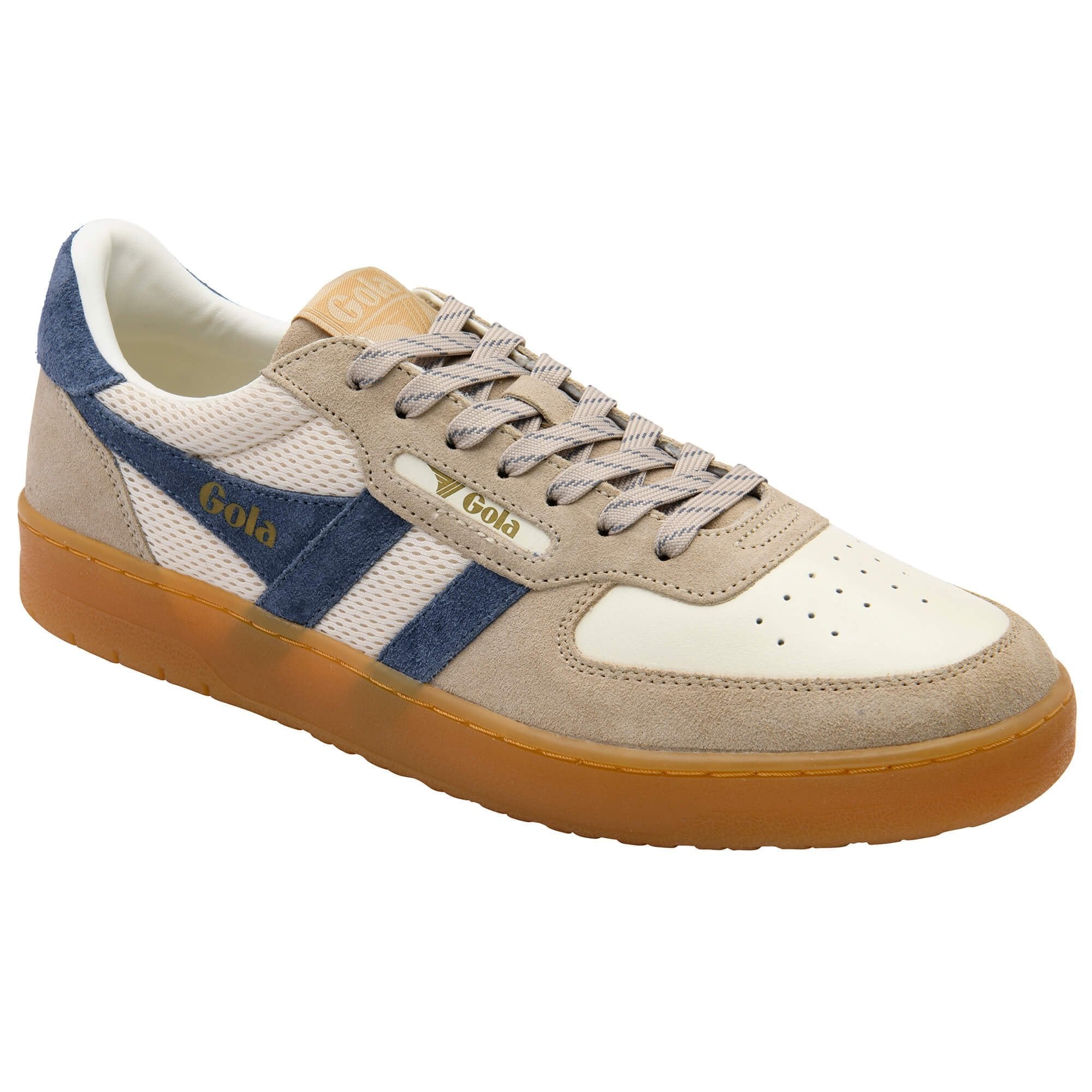 Buy Gola men's Hawk '83 Sneakers in white/bone online from golausa.com