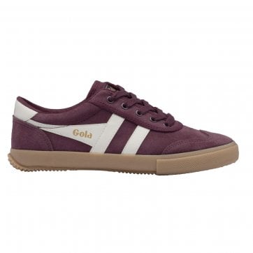 Women's Badminton Suede Plimsoll Sneakers