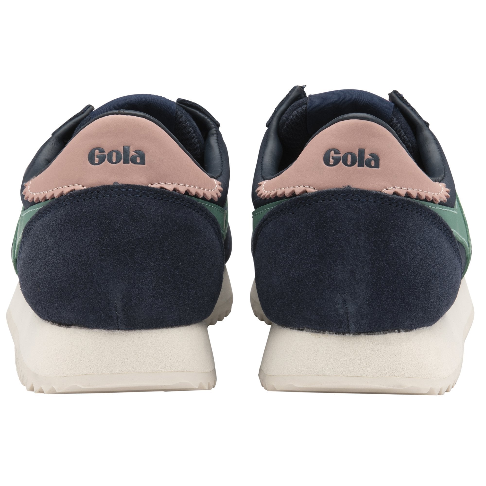 Gola Boston 78 Gray Navy Yellow Suede Leather Textile Sneakers Size 10 Buy Gola womens Boston 78 sneakers in navy/green mist online  main image 2