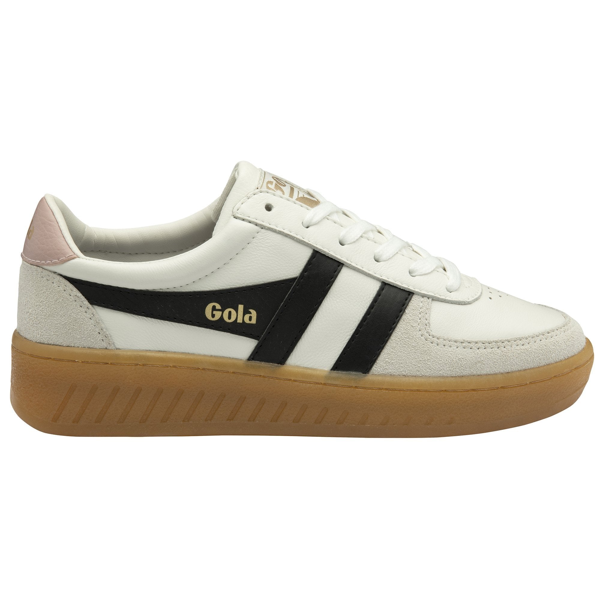 Buy Gola Women's Grandslam Suede Sneakers In Navy/coral Online At Gola