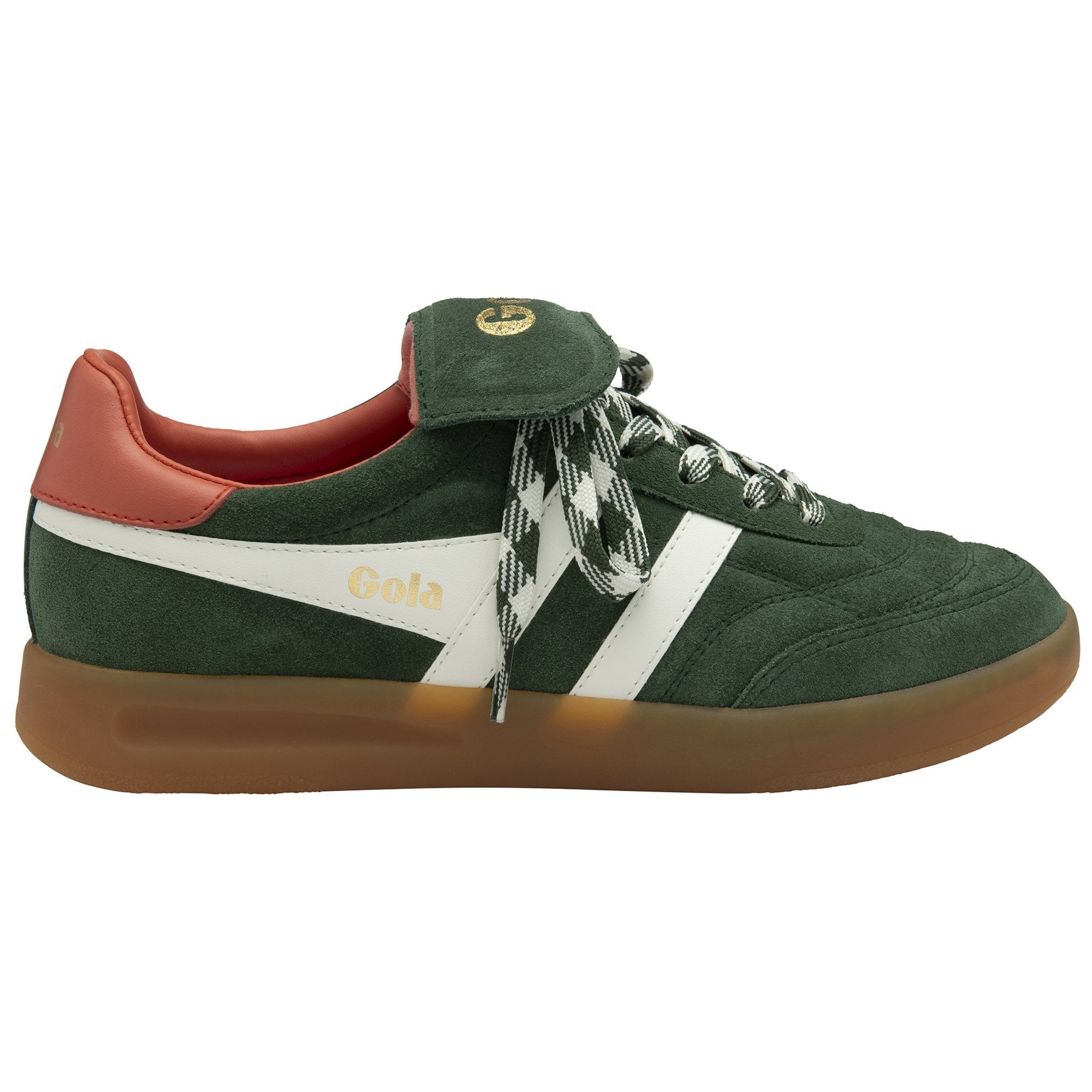 Buy Gola womens Stadia '86 sneakers in evergreen/off white online