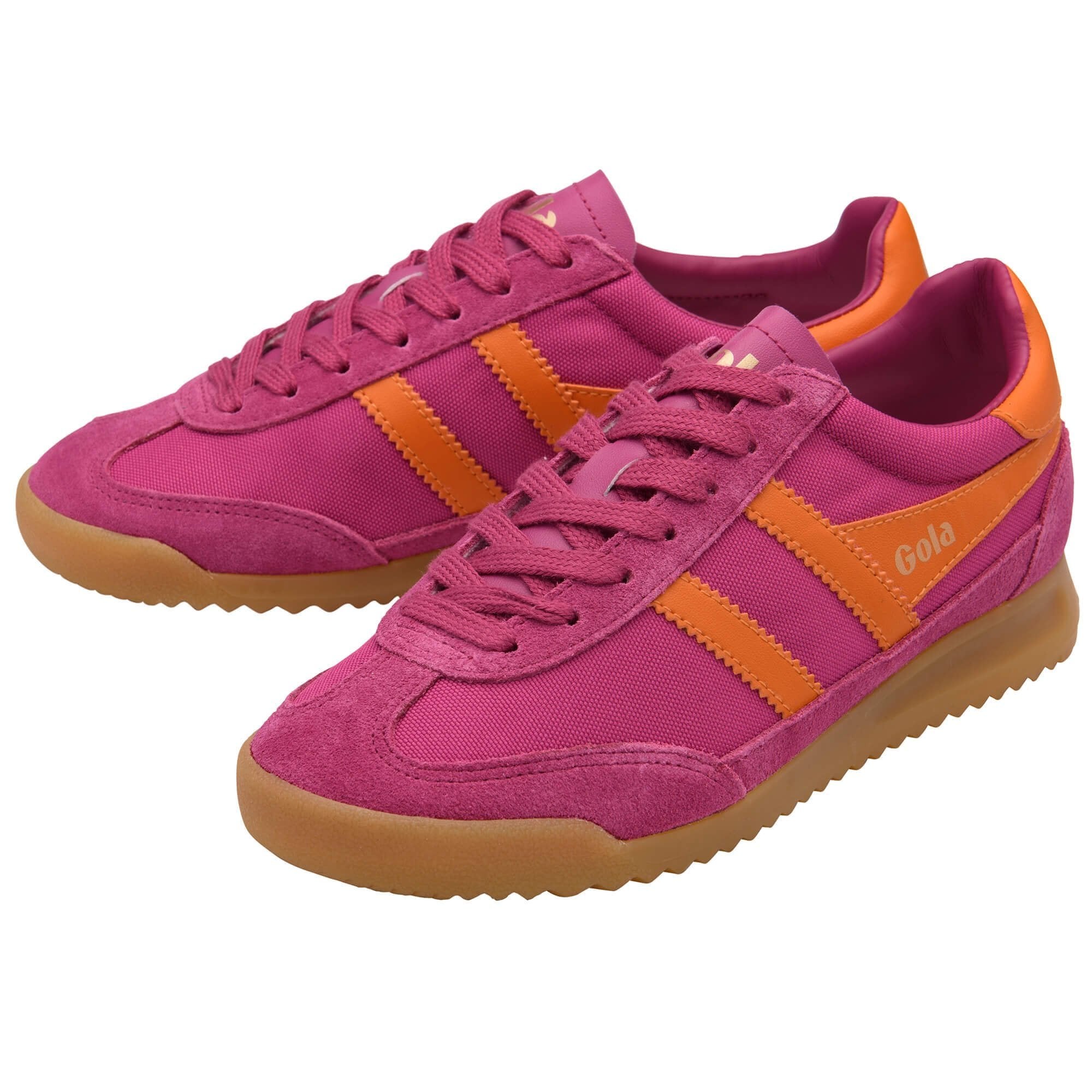 Buy Gola womens Tornado sneakers in fuchsia/clementine online at