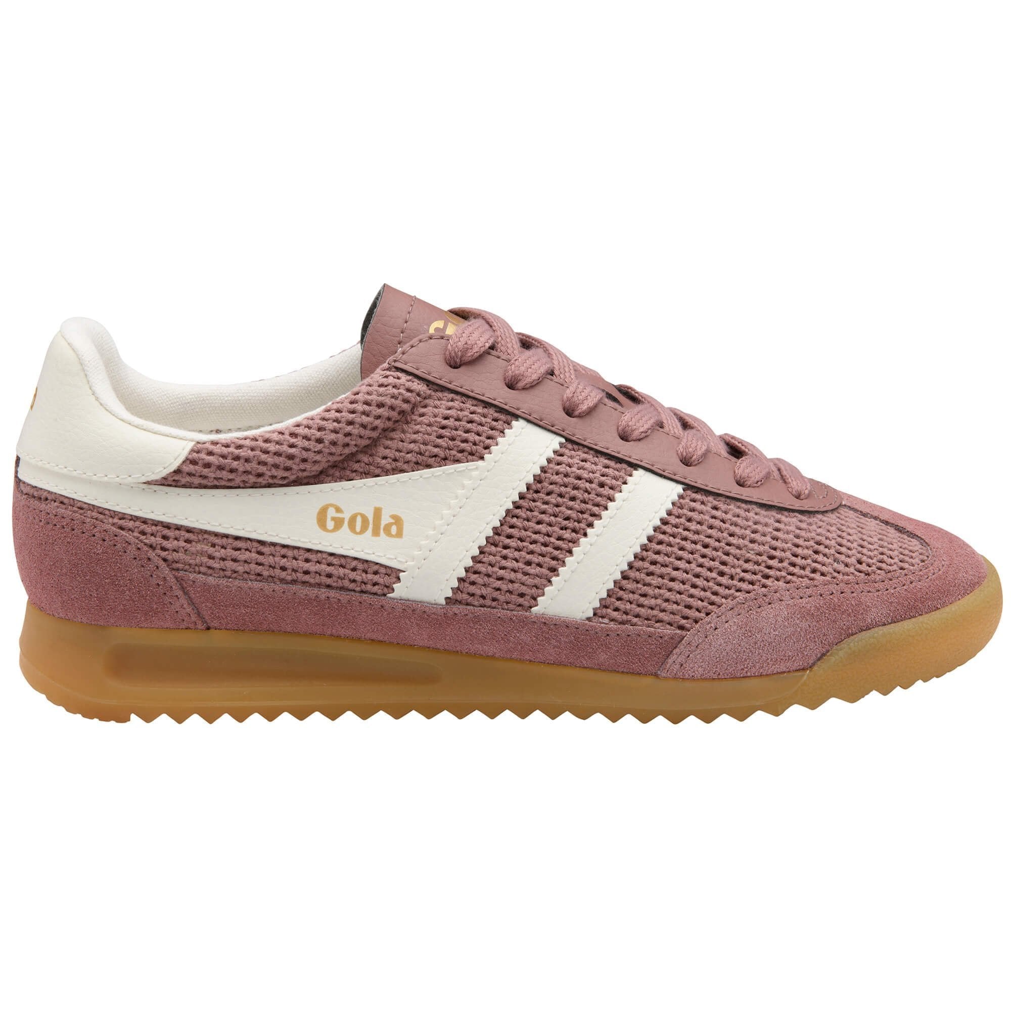 Buy Gola womens Tornado Zephyr sneakers in brownrose/off white