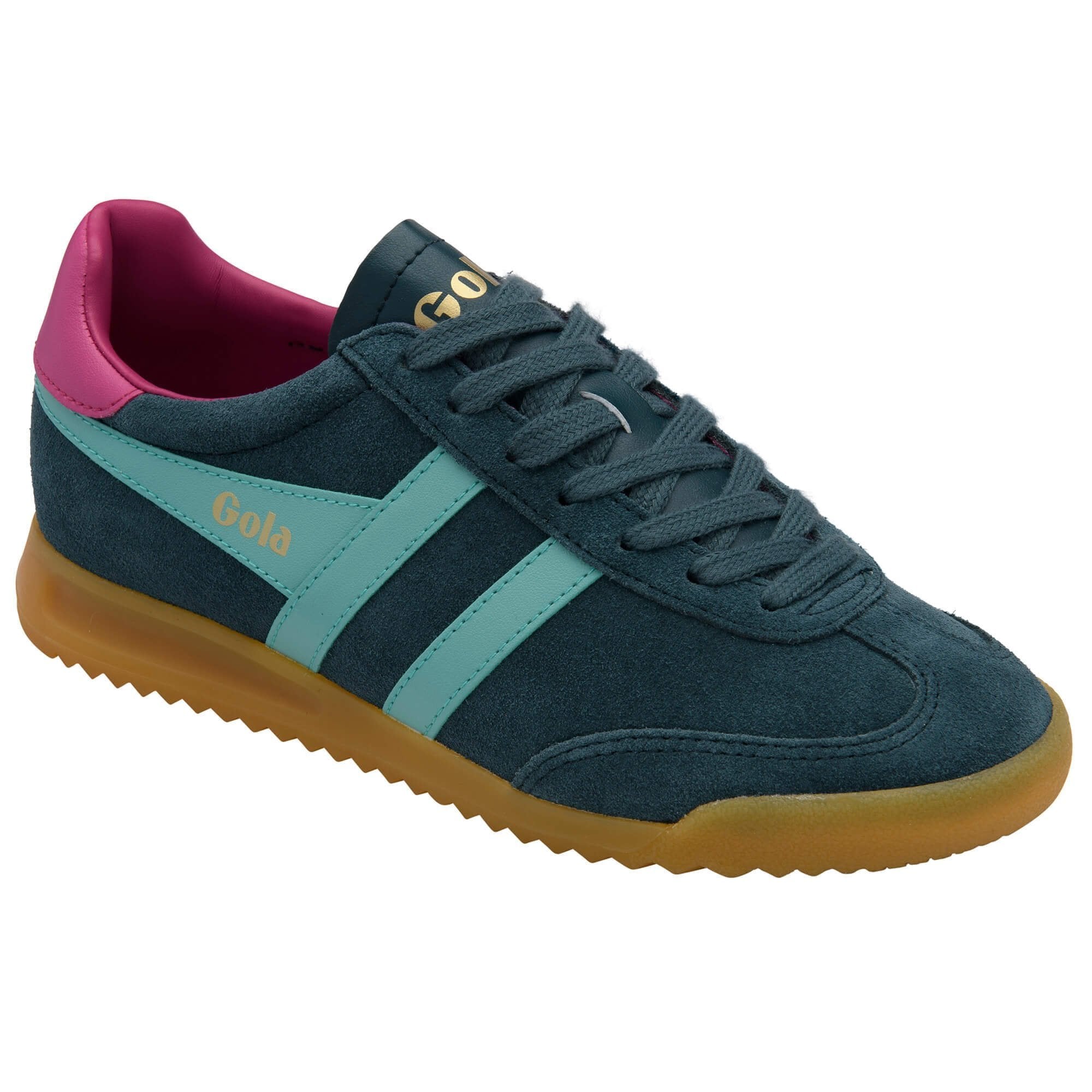 Buy Gola womens Torpedo sneakers in teal/sea mist/fuchsia online