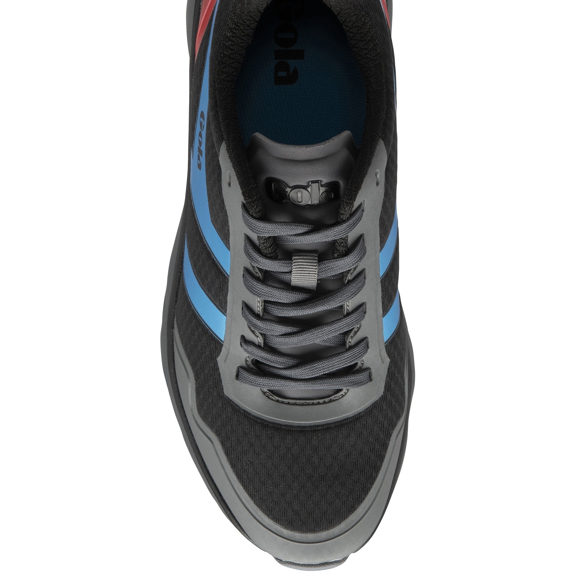 Gola Typhoon Road Running Sneakers Mens 11 Reflex Blue Mesh Trainers GMA010 Buy Gola Performance Men main image 3