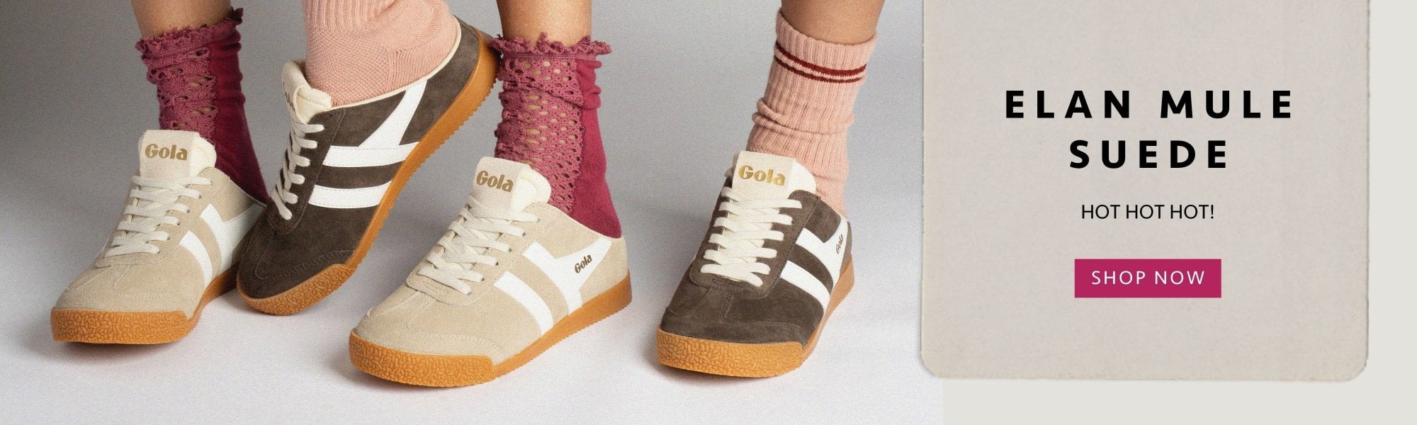 Elan Mule Suede