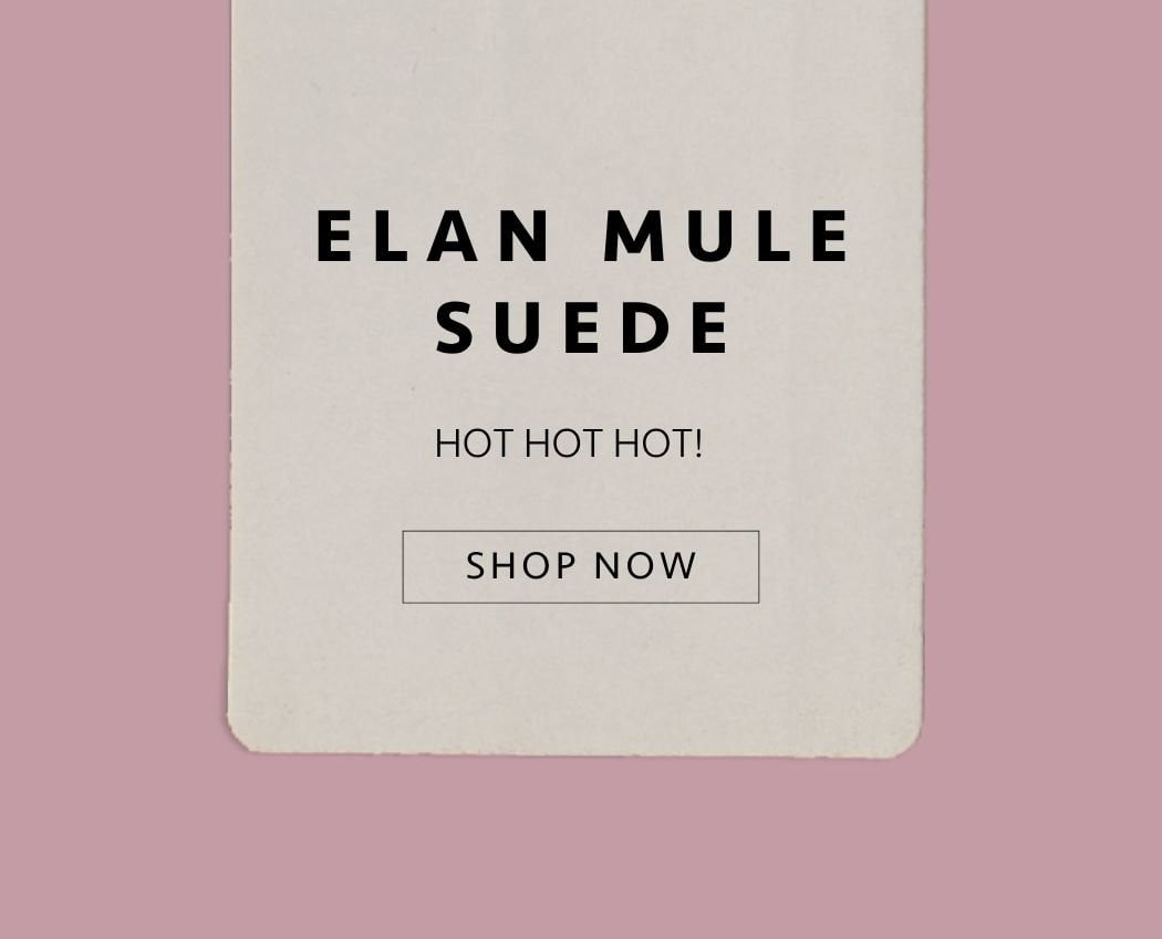 Elan Mule Suede